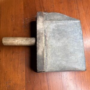 GRAIN SCOOP Primitive Country Store Farm Wood & Metal Homemade Rustic Antique